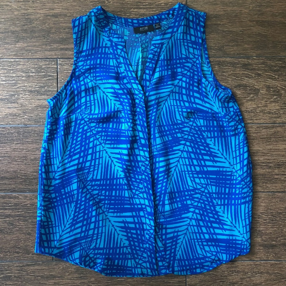 Apt 9 Essentials Palm Blouse PS